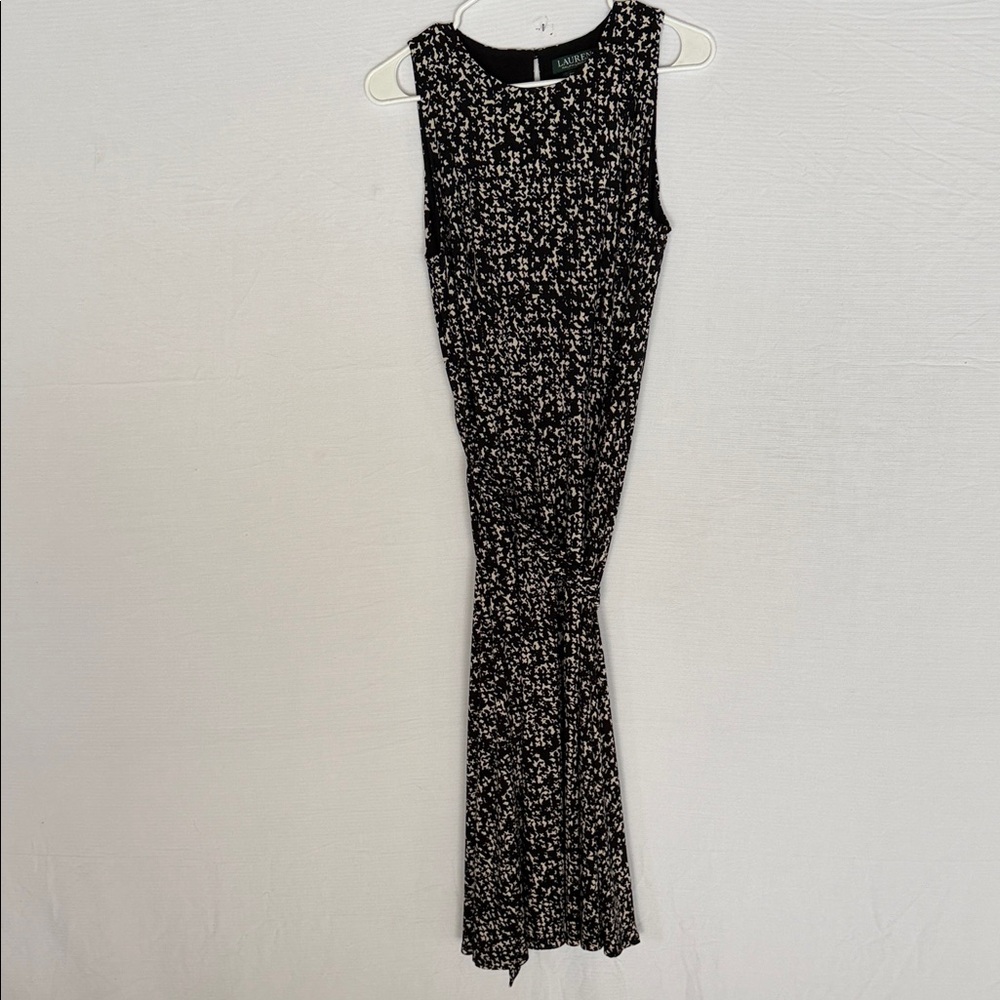 Lauren Ralph Lauren Black and White Maxi Dress
